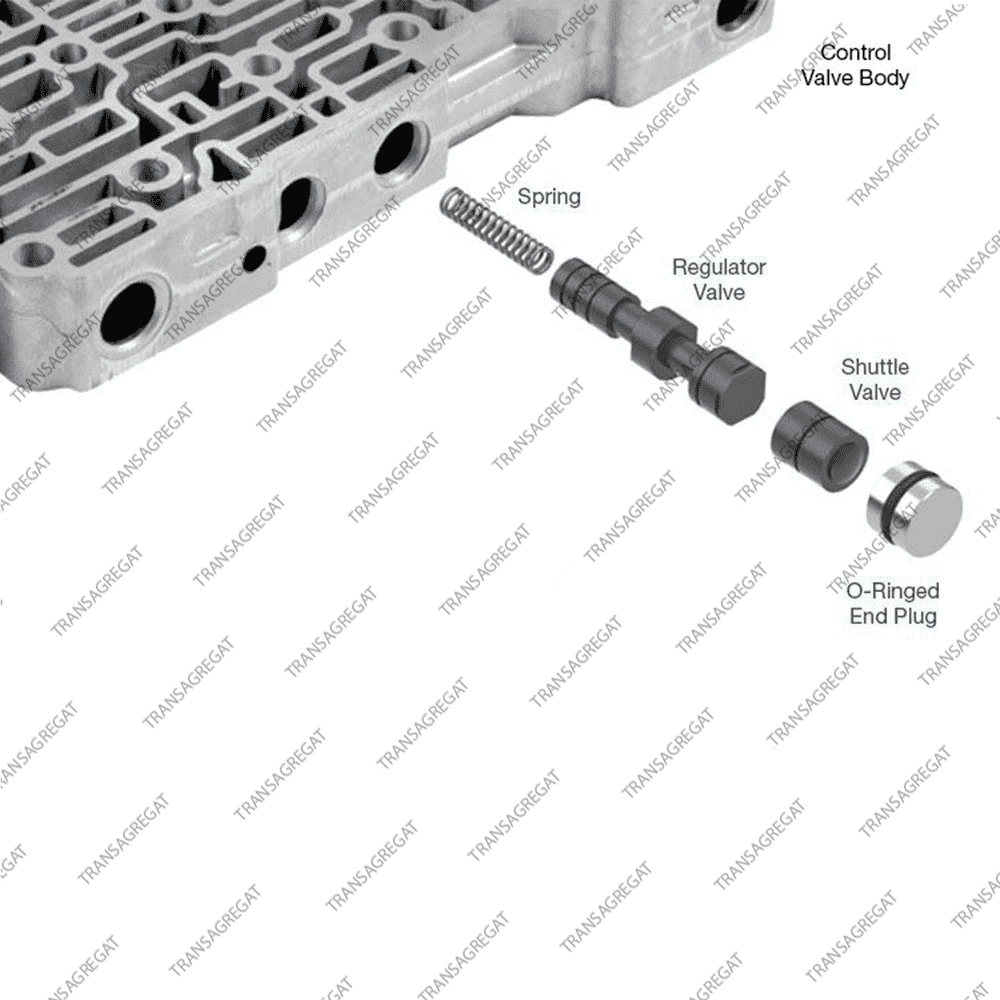 Клапан регулировки блокировки гидротрансформатора (Gen 1/2/3, ремонтный)