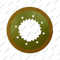 Фрикционный диск раздаточной коробки (142x2.0x19T/22T, односторонний, внутренние зубья)
