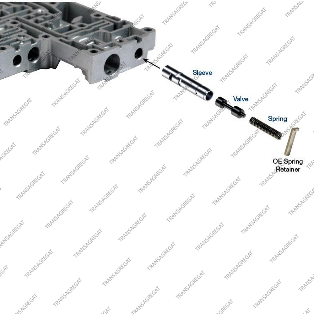 Клапан регулировки блокировки гидротрансформатора (ремонтный)
