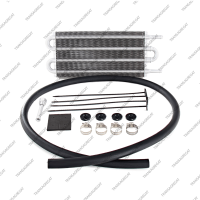 Радиатор охлаждения трансмиссии дополнительный (0.7L-1.0L, 318x127x20mm, под шланг 10mm)*