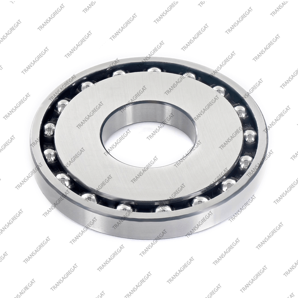 Подшипник ведущего шкива задний (тип 1, 37x95x12.0, шариковый, пластиковый сепаратор, без выемки)*